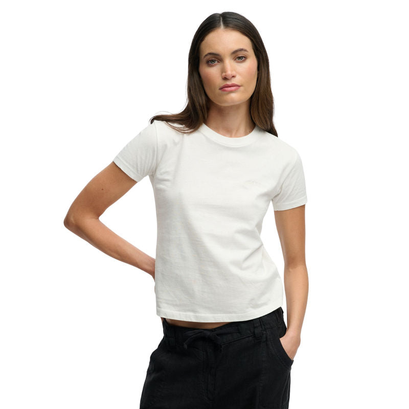 Superdry ženska majica ESSENTIAL LOGO FITTED TEE IND W1011346A_8ML