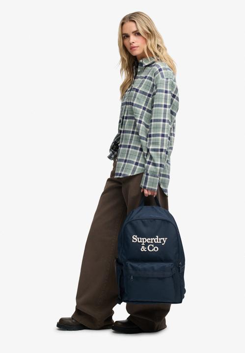 Superdry COMPANY LOGO ranac - Eclipse Navy/Off White - fotografija 2