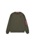 Alpha Industries 3D Small Logo Sweater - Dark Olive