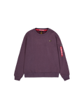 Alpha Industries 3D Small Logo Sweater - Plum