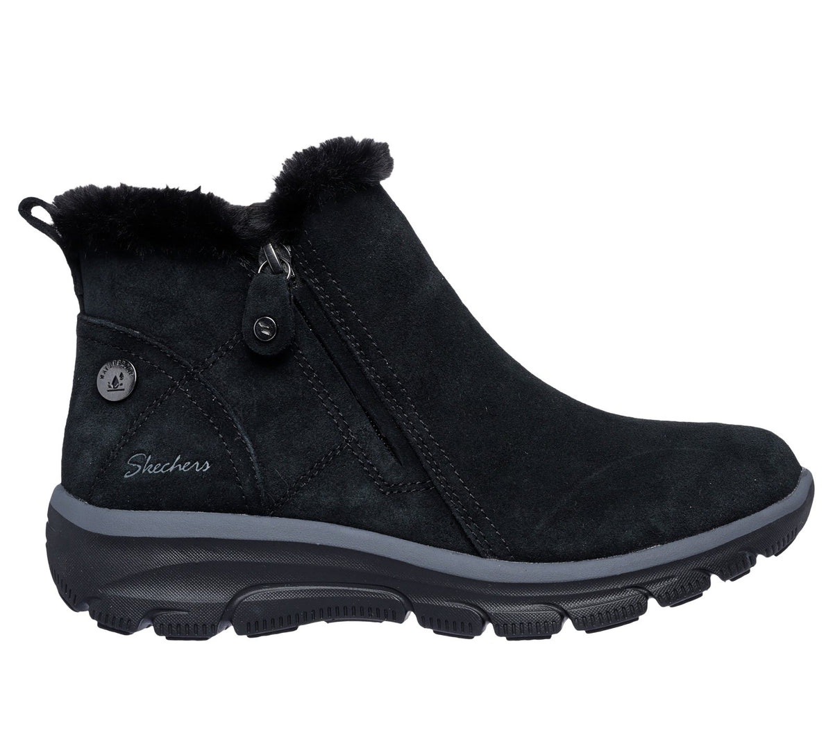 Skechers Easy Going - High Zip 2 crna 168042-BBK