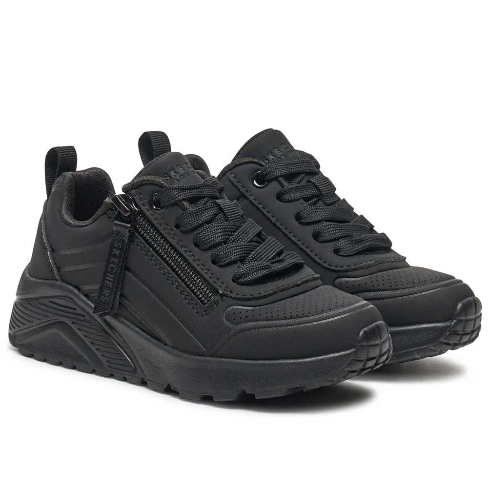 Skechers UNO LITE EASY ZIP BBK dečije patike - slika 2