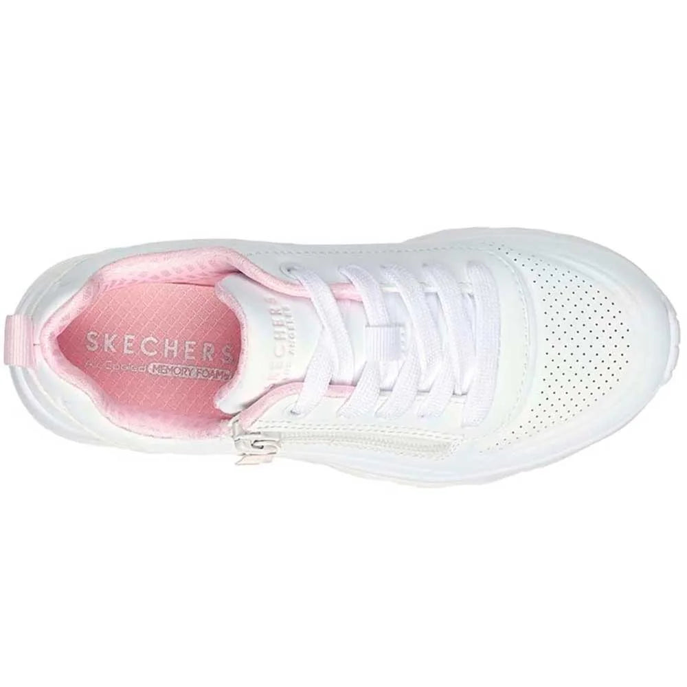 Skechers UNO LITE EASY ZIP WHT patike - slika 2
