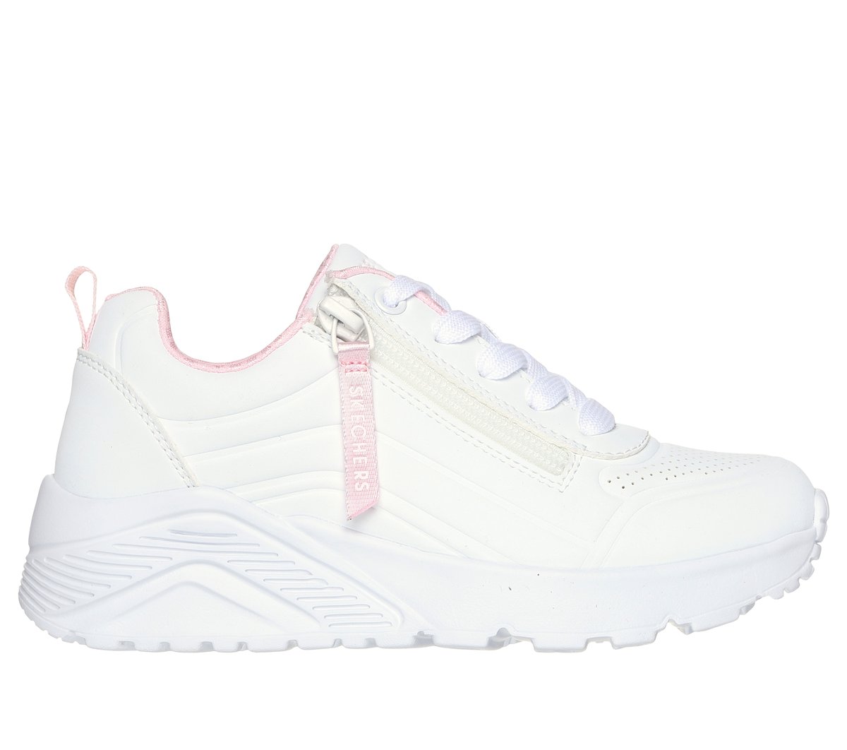 Skechers UNO LITE - EASY ZIP 310387L-WHT