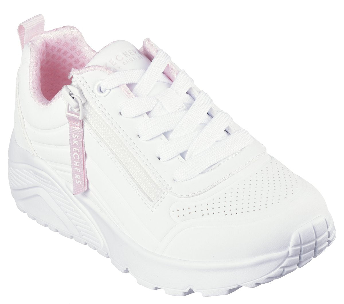 Skechers UNO LITE - EASY ZIP 310387L-WHT