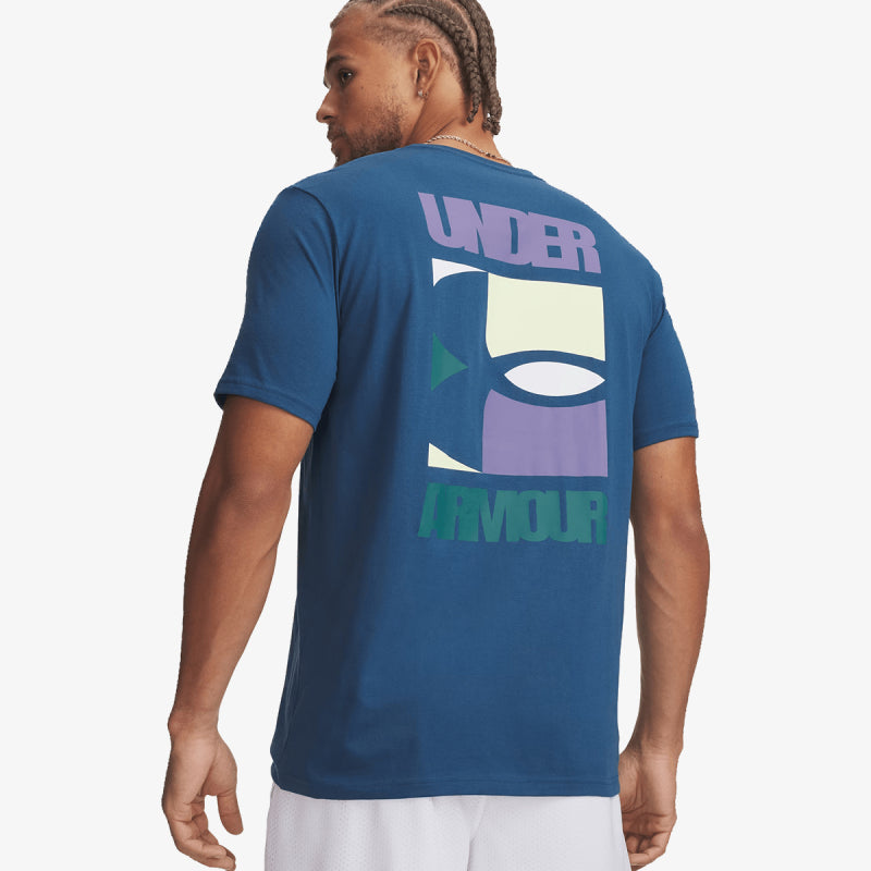 Under Armour M BLOCK LOGO SS majica
