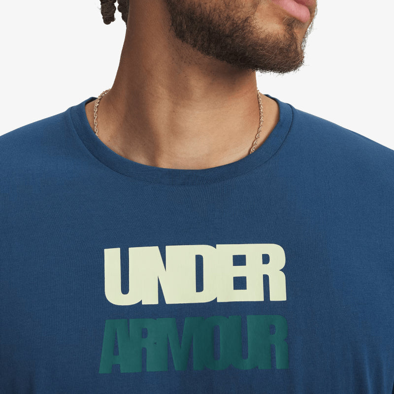 Under Armour M BLOCK LOGO SS majica - slika 2