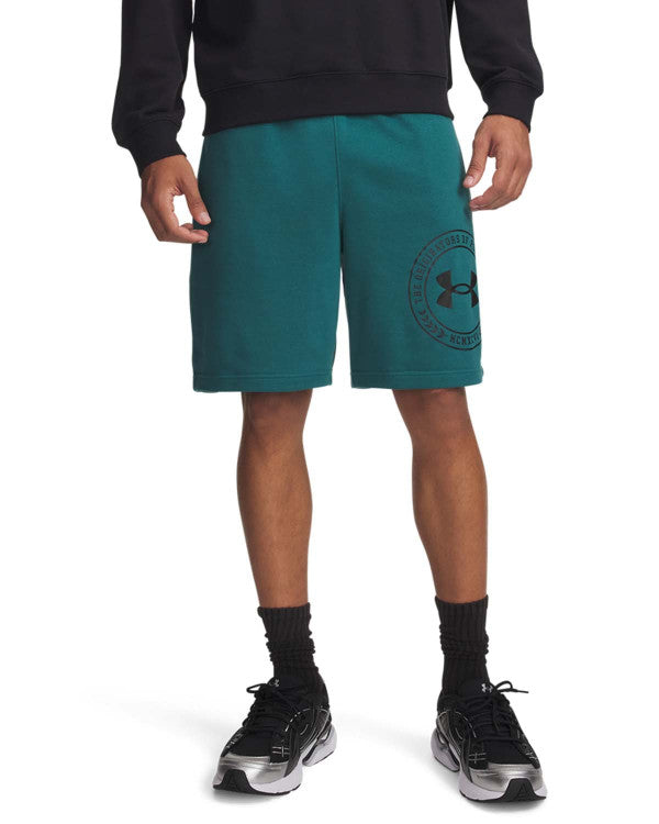 Under Armour Muški pamučni šorc UA Rival LW Graphic Shorts 6014689-338 - slika 1