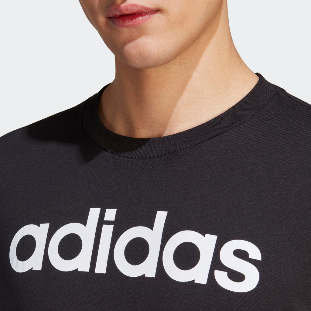 adidas Essentials Linear Embroidered Logo Tee - slika 5