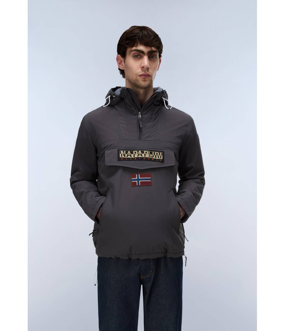 Napapijri RAINFOREST POCKET 2 DARK GREY SOLID jakna - slika 2