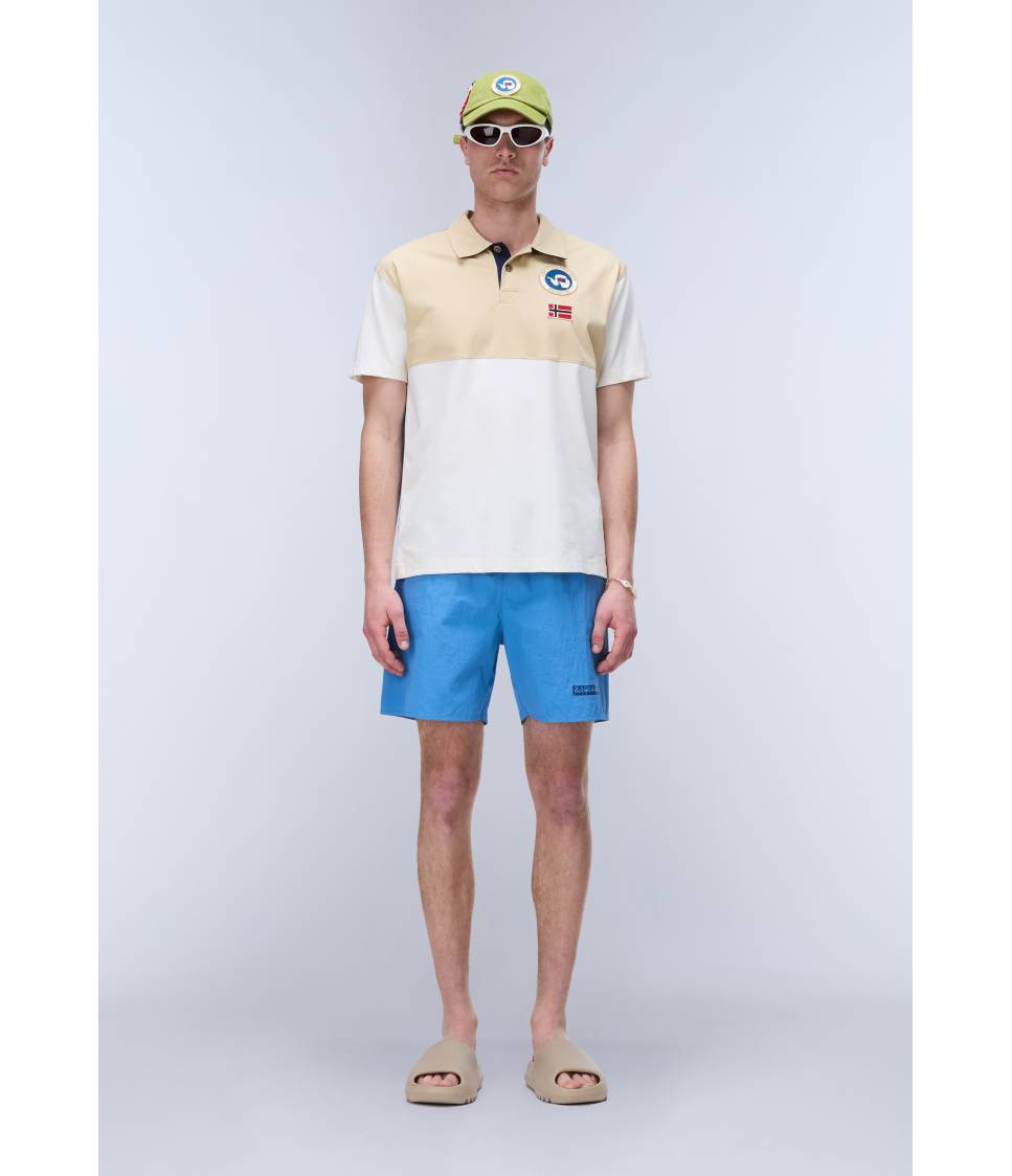 Napapijri V-BOX LOGO 1 BLUE JASPER B9A za kupanje šorc