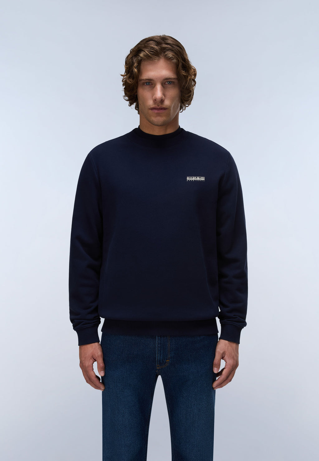Napapijri B-SMALL BOX C BLU MARINE duks - slika 3