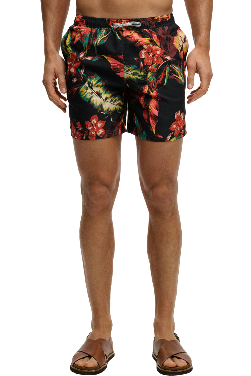 Superdry Kupaći HAWAIIAN PRINT 16 SWIM šorc