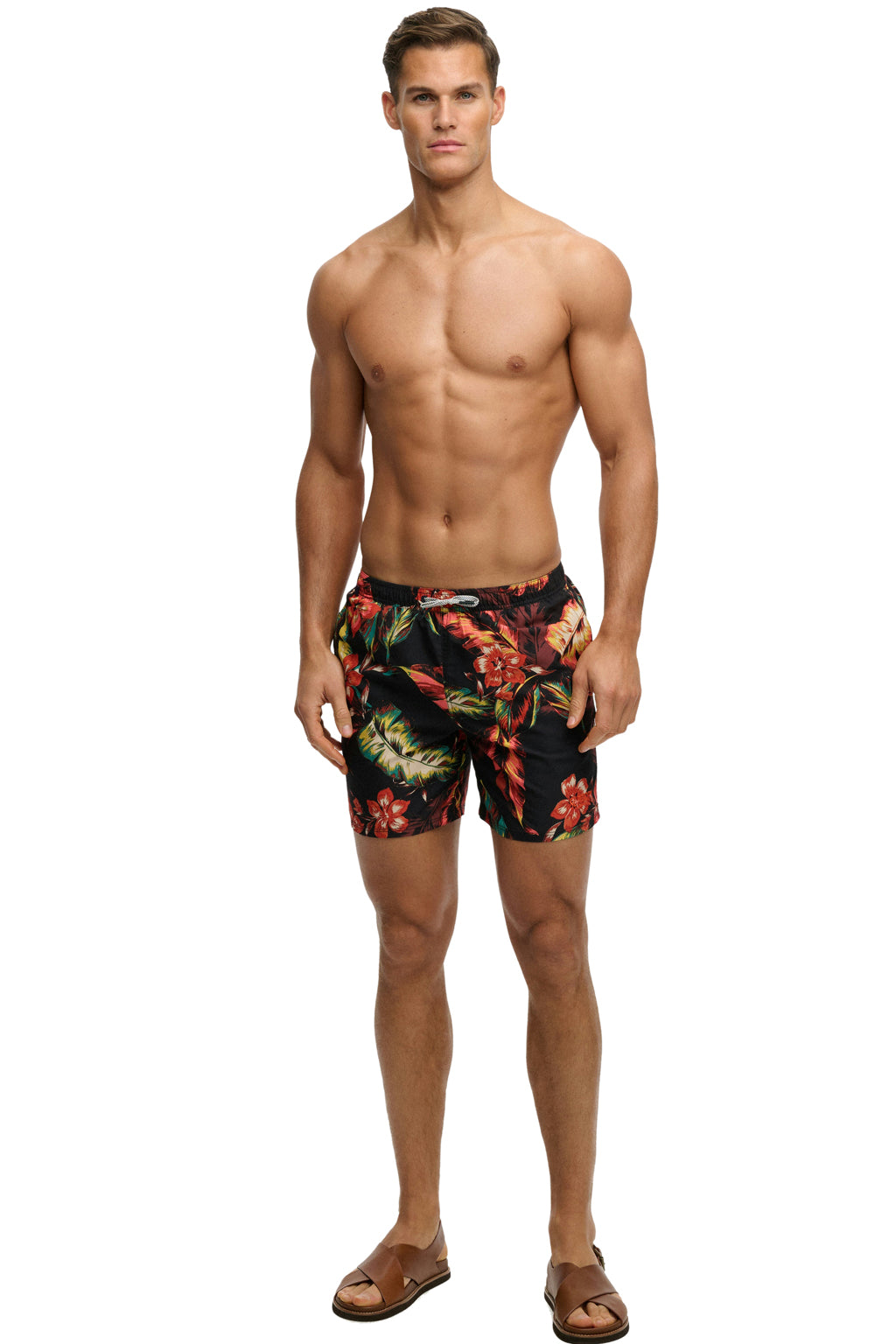 Superdry Kupaći HAWAIIAN PRINT 16 SWIM šorc - slika 4