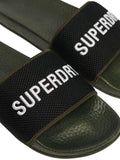 Superdry UTILITY MESH POOL papuče