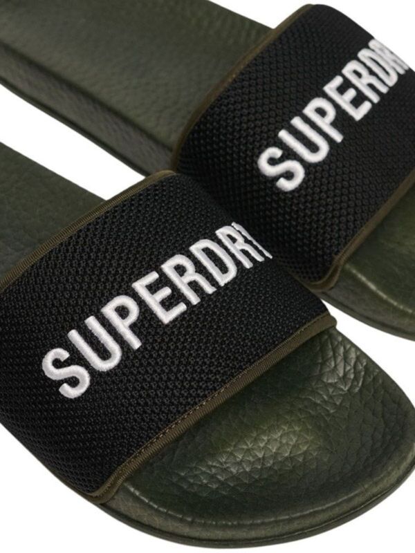 Superdry UTILITY MESH POOL papuče