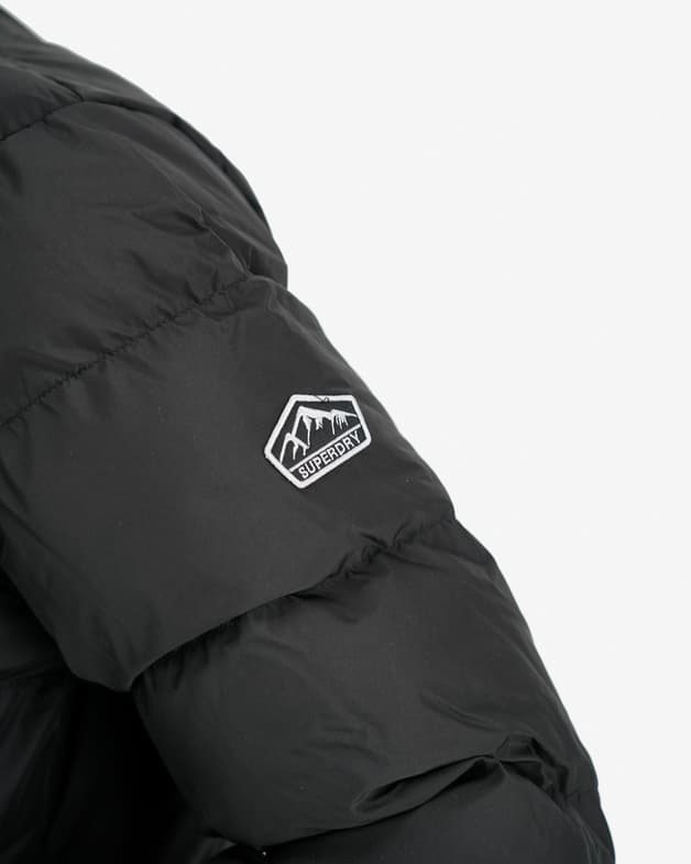 Superdry HOODED SPORTS PUFFER ženska jakna - Black - fotografija 4