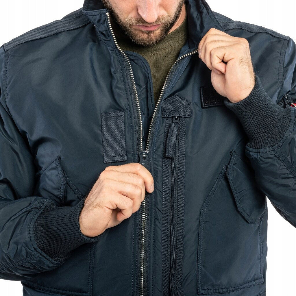 Alpha Industries ENGINE jakna - Replica Blue - slika 5