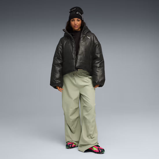 Puma WARDROBE ESS Shiny Hooded Padded jakna - slika 3