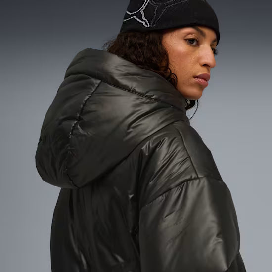 Puma WARDROBE ESS Shiny Hooded Padded jakna - slika 5
