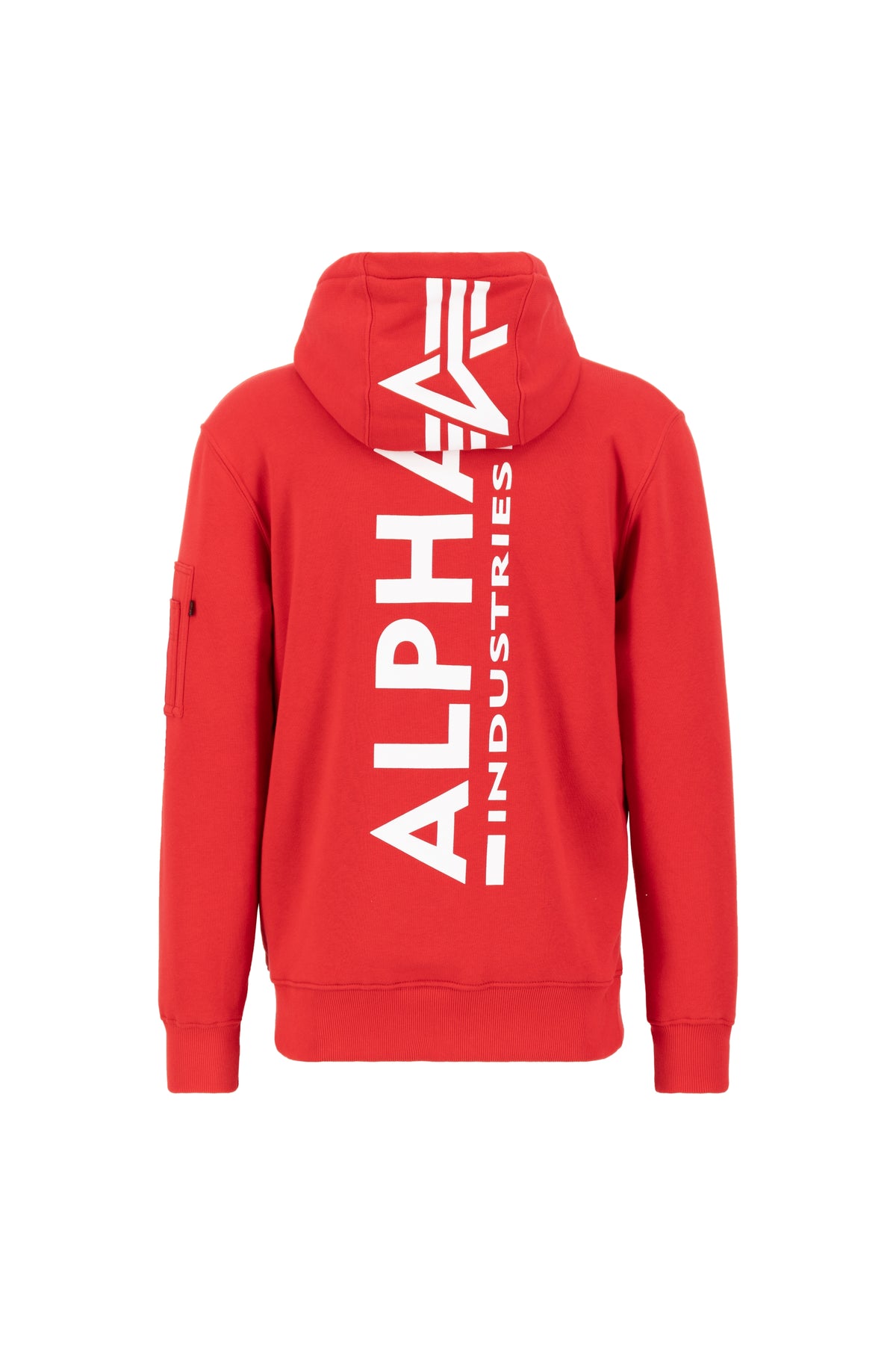 Alpha Industries Back Print Hoody - Speed Red