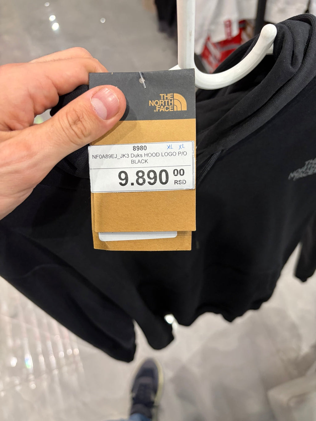 The North Face Hood Logo P/O Hoodie – Crna (TNF Black) (SKU 8980)