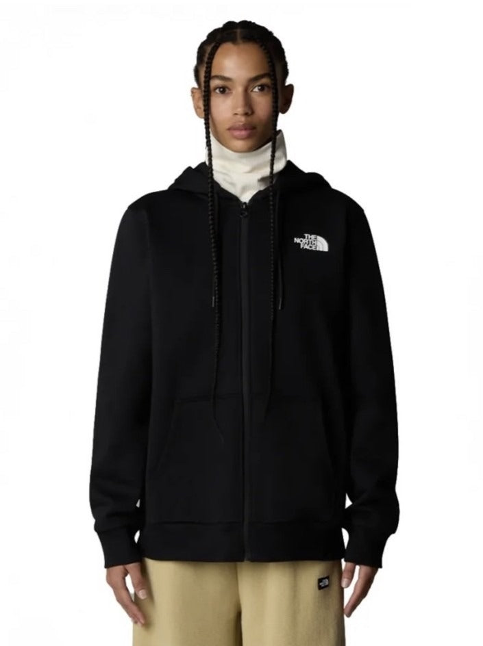 The North Face Simple Dome Full Zip Hoodie – TNF Black (SKU 8982)