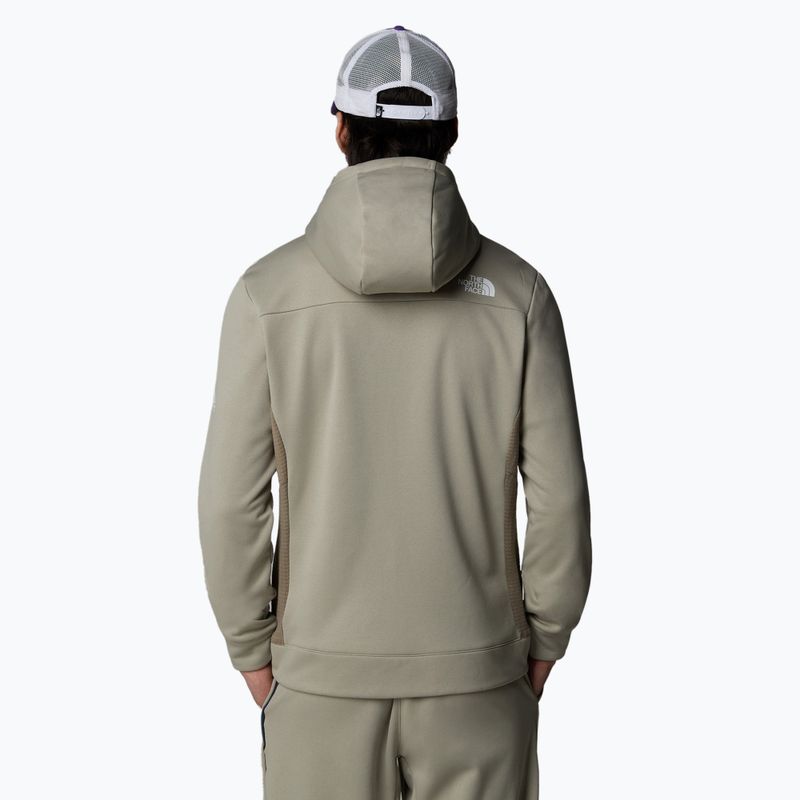 The North Face Mountain Athletics Full Zip Fleece – Clay Grey/Cavern Grey (SKU 9218)