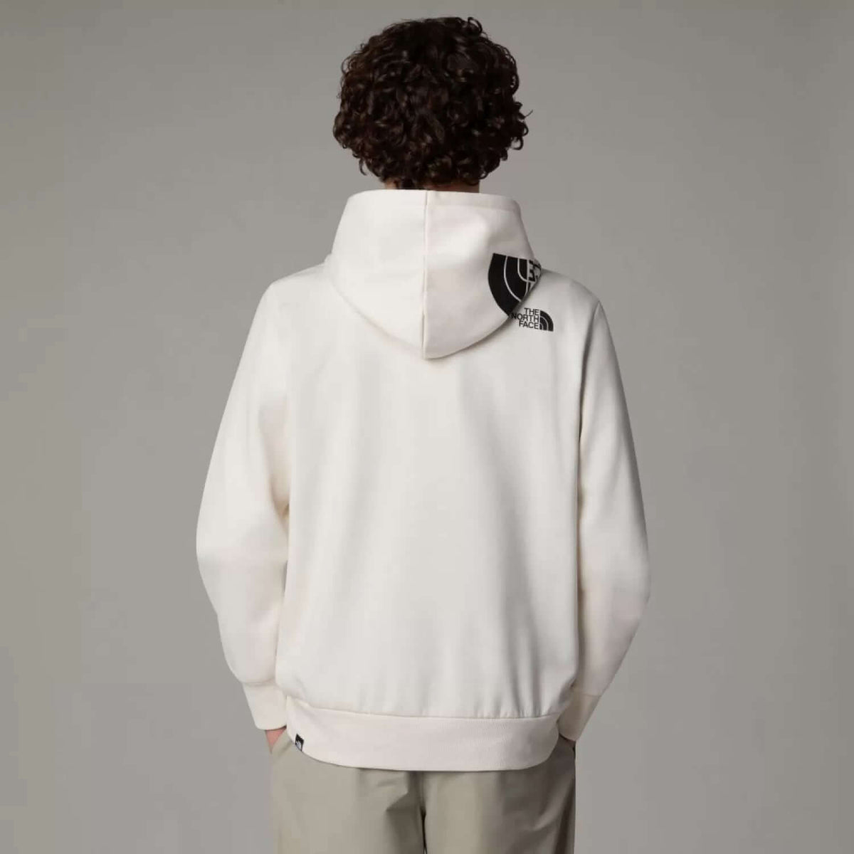 The North Face Hood Logo P/O Hoodie – White Dune (SKU 9219)