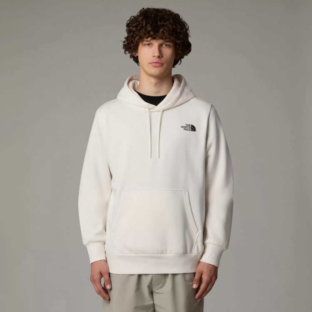 The North Face Hood Logo P/O Hoodie – White Dune (SKU 9219)