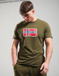 Napapijri S-Mahsa SS DARK OLIVE G3A majica