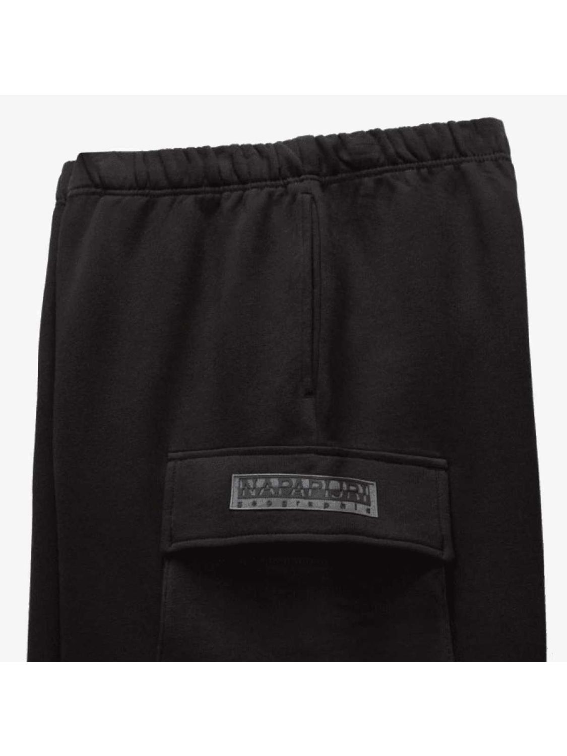 Napapijri N-box logo cargo black beauty pamučni bermude - slika 4