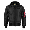 Alpha Industries B-15 III TT Two Tone crna muška jakna – fotografija 1