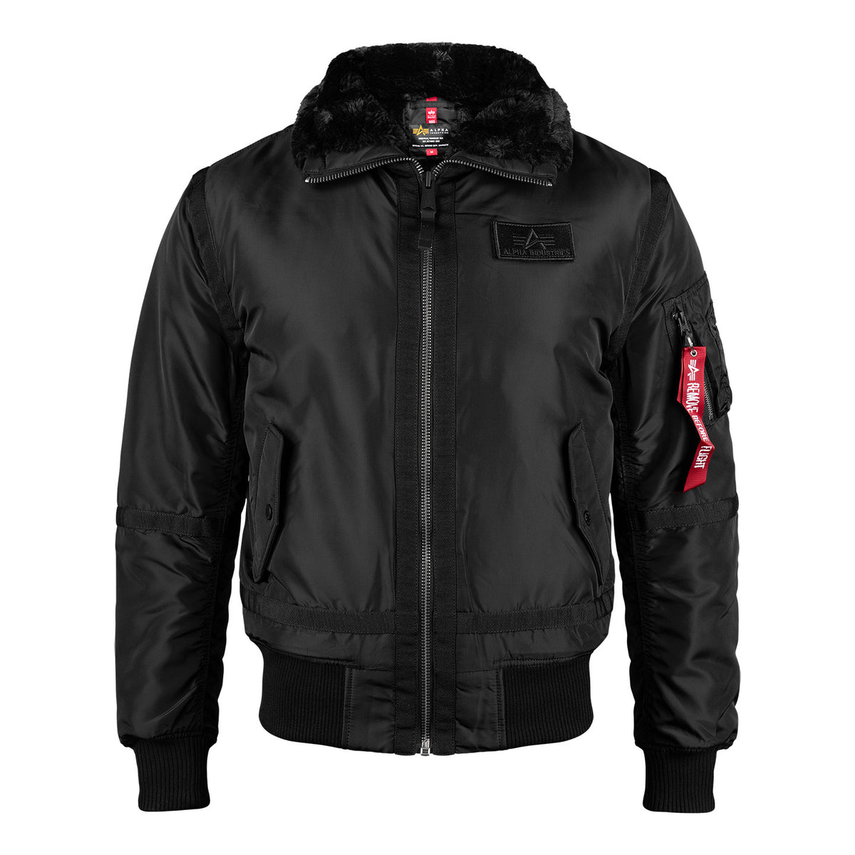 Alpha Industries B-15 III TT Two Tone crna muška jakna – fotografija 1