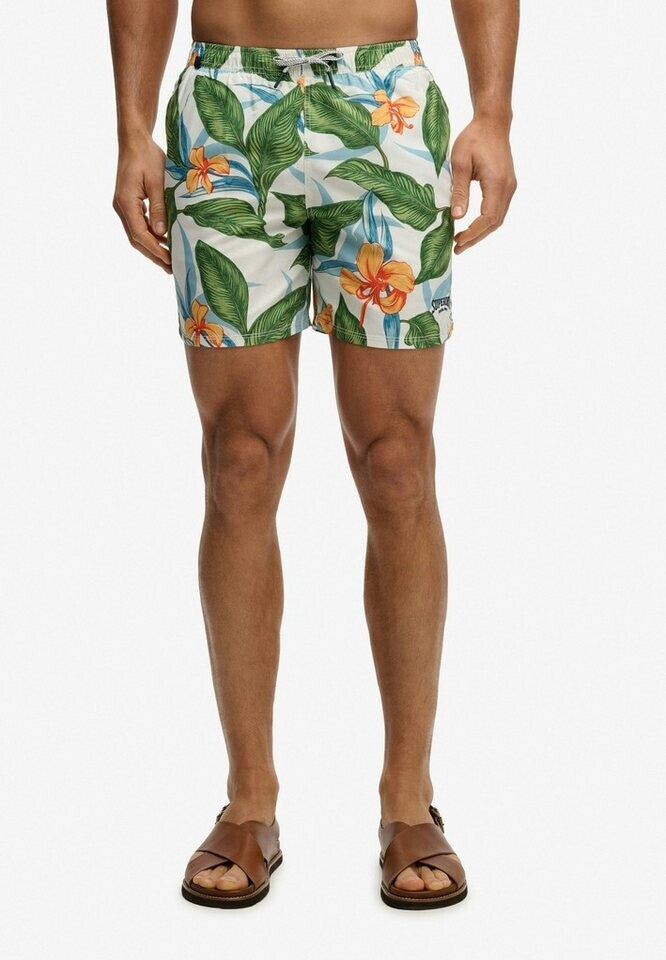 Superdry Kupaći HAWAIIAN PRINT 16 SWIM šorc