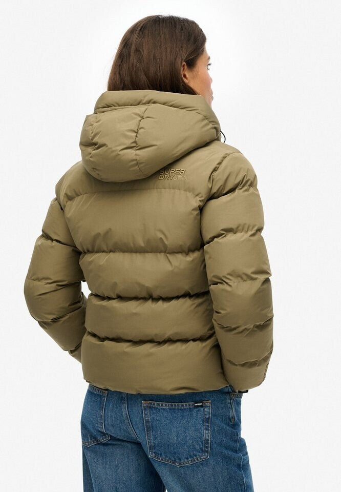 Superdry HOODED SPORTS PUFFER jakna - Khaki - slika 4