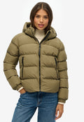 Superdry HOODED SPORTS PUFFER jakna - Khaki - slika 1