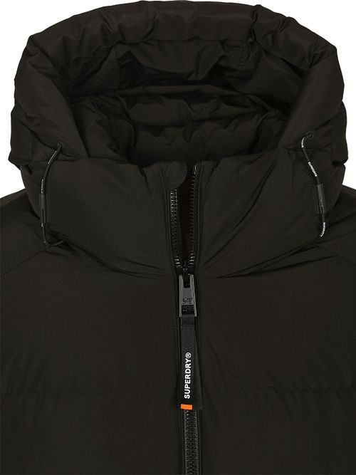 Superdry HOODED SPORTS PUFFER jakna - Black/Black - fotografija 5