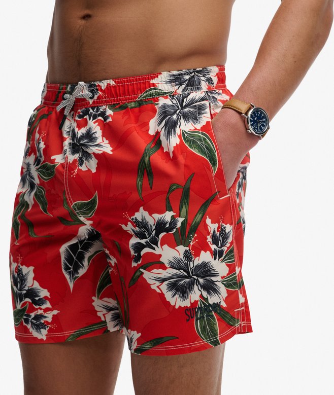 Superdry Kupaći HAWAIIAN PRINT 16 SWIM šorc
