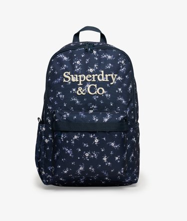 Superdry HERITAGE AOP ranac - Primrose Navy Floral - fotografija 1