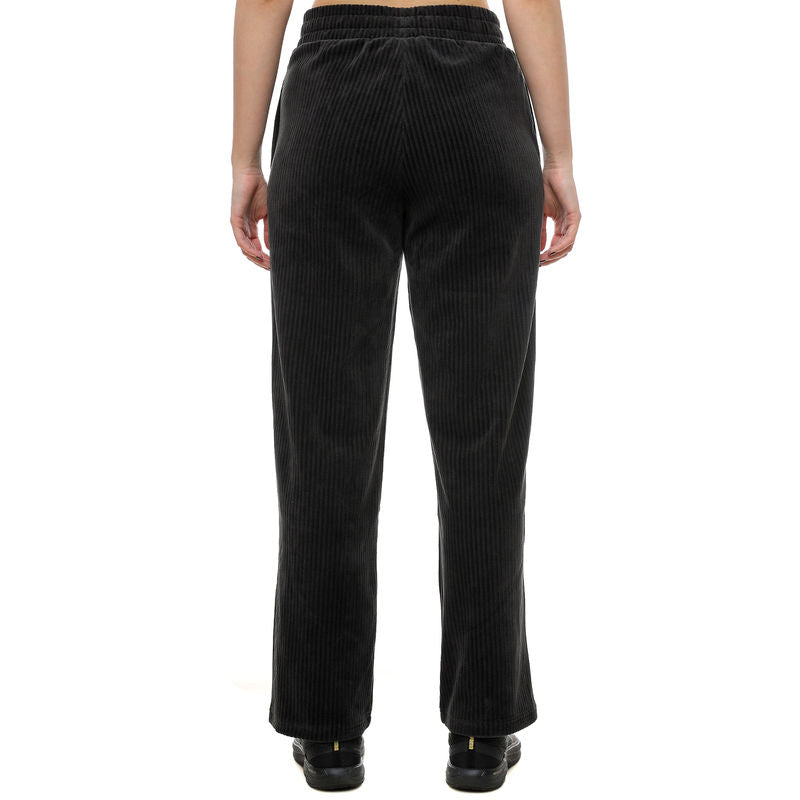 Puma ESS ELEVATED Velour Rib Straight trenerka - slika 2